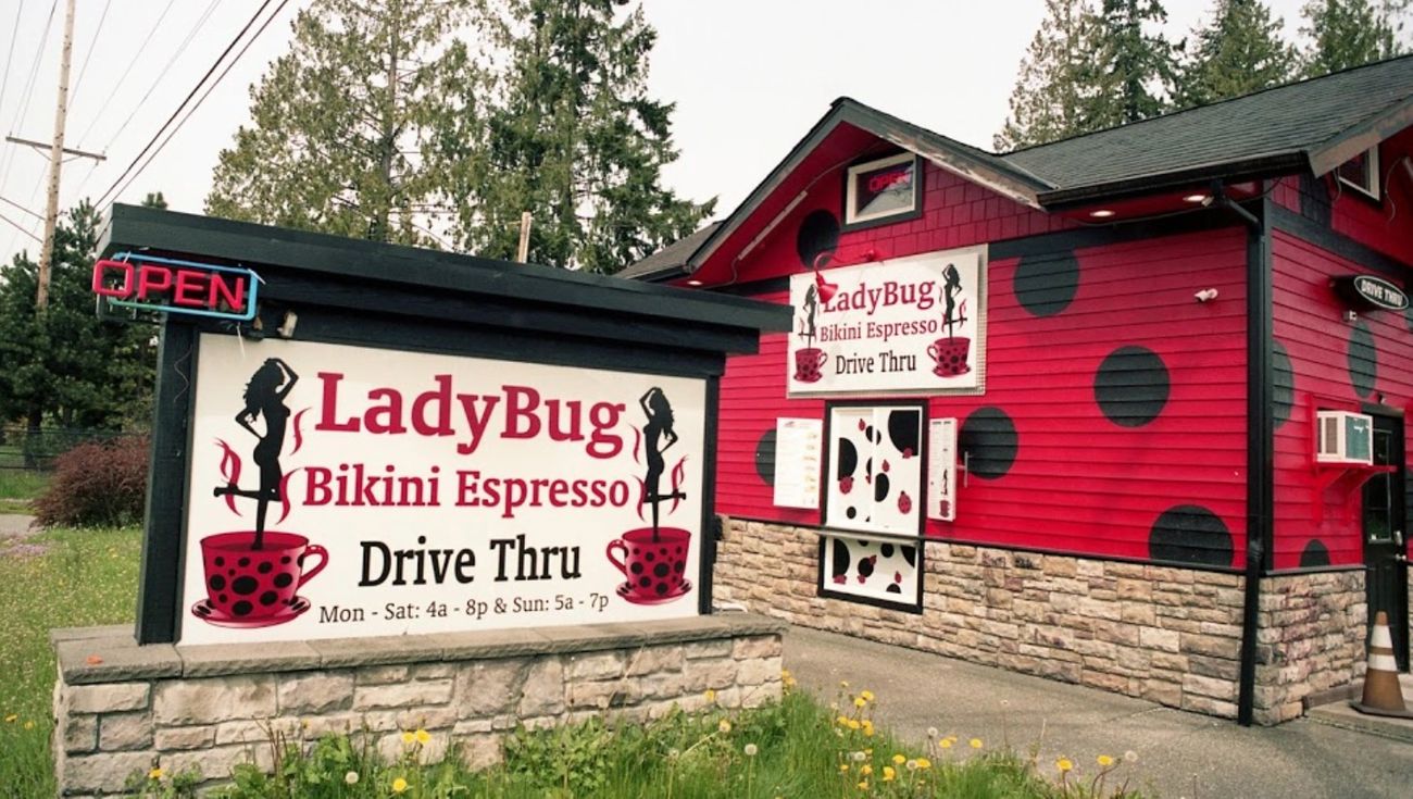 Ladybug Bikini Coffee Ladybug bikini espresso